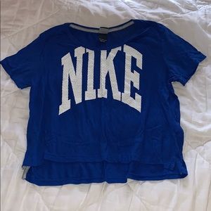 oversized, crop t-shirt